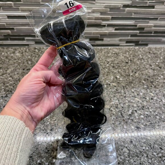 🖤 Deep Wave Human Hair Bundle Quick Weave // Natural Black - Picture 4 of 4